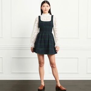 Hill House Cher Dress in Blackwatch Tartan